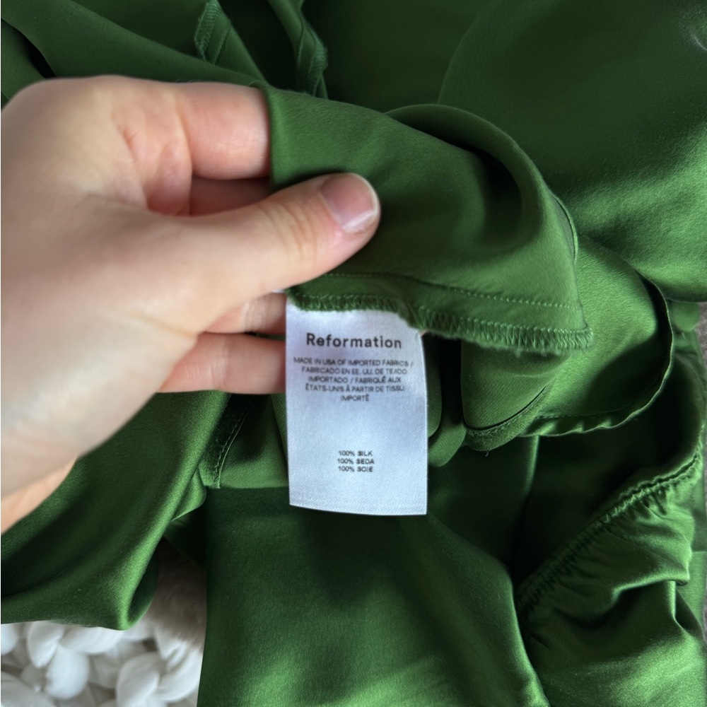 Reformation Joanne Silk Dress - Picture 7 of 7